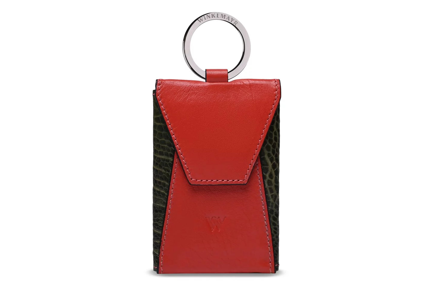 Utah Ostrich Leather Keyring