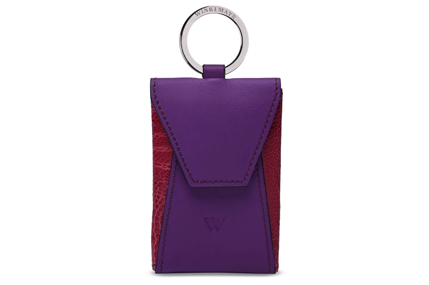 Utah Ostrich Leather Keyring