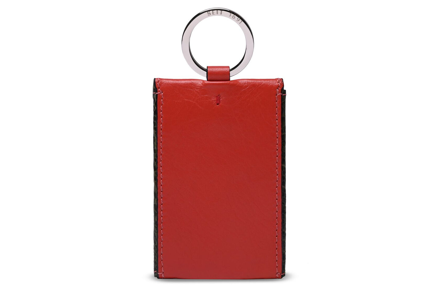 Utah Ostrich Leather Keyring