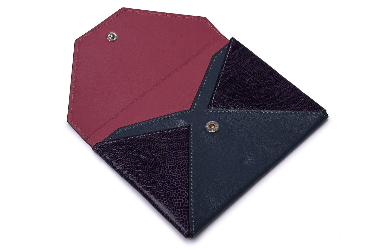 Green Ohio Ostrich Leather Passport Holder