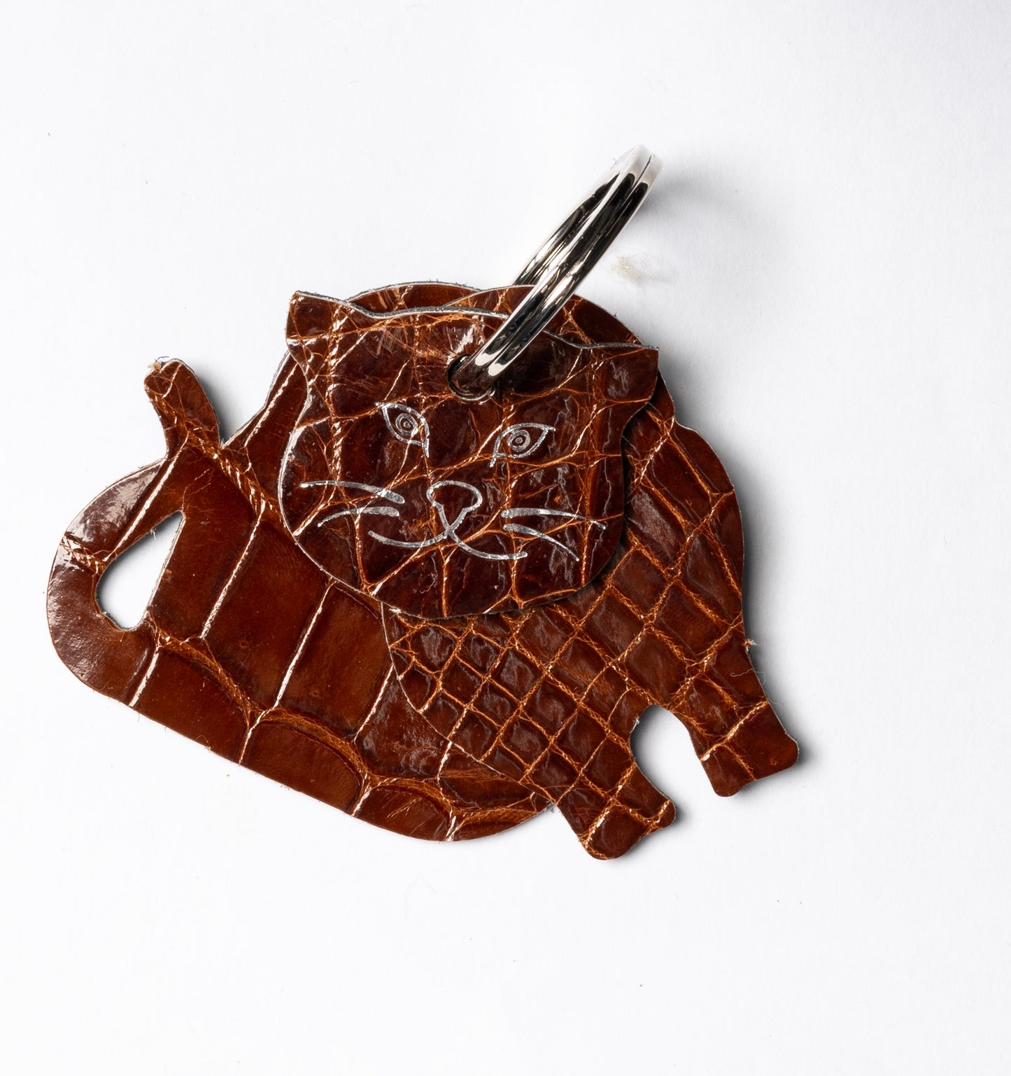 Winklmayr Cat Leather Keyring