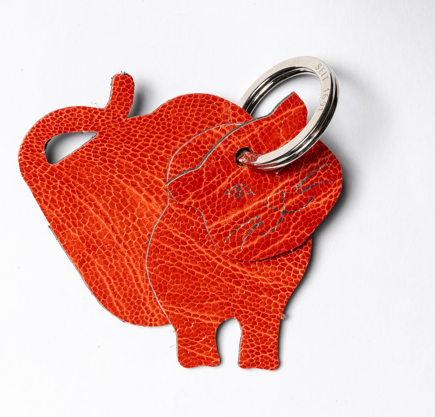Winklmayr Cat Leather Keyring
