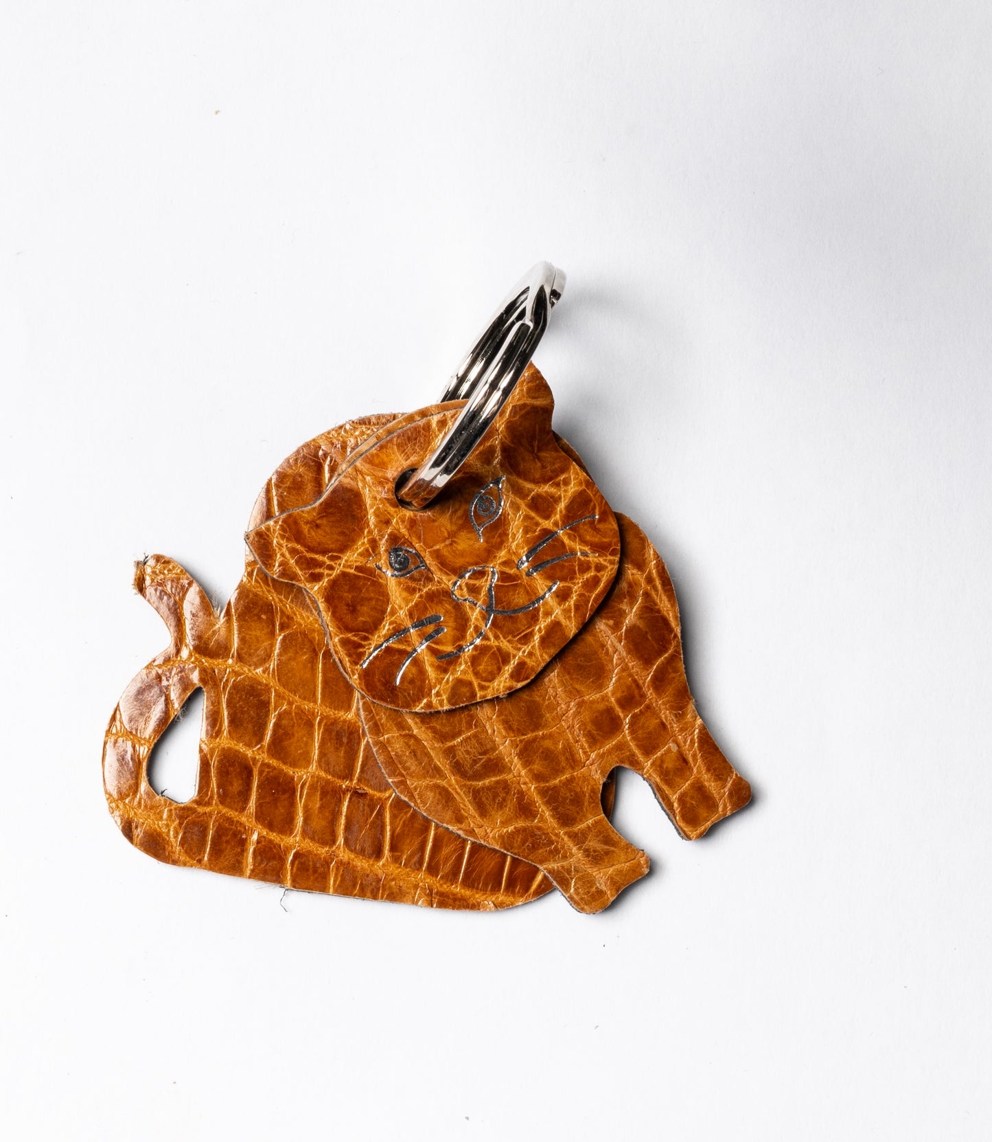 Winklmayr Cat Leather Keyring