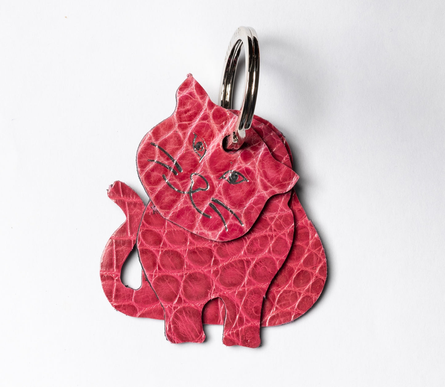 Winklmayr Cat Leather Keyring