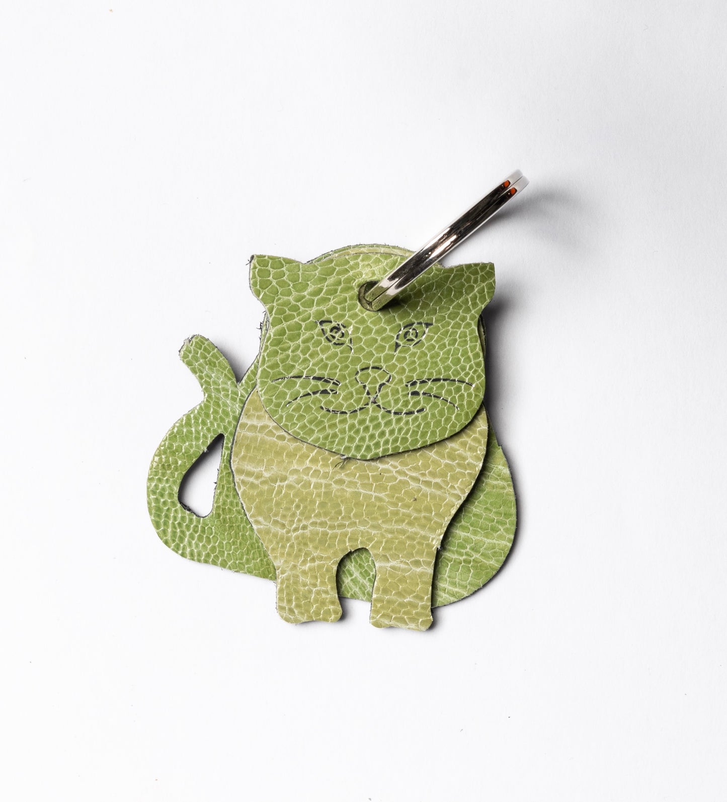 Winklmayr Cat Leather Keyring