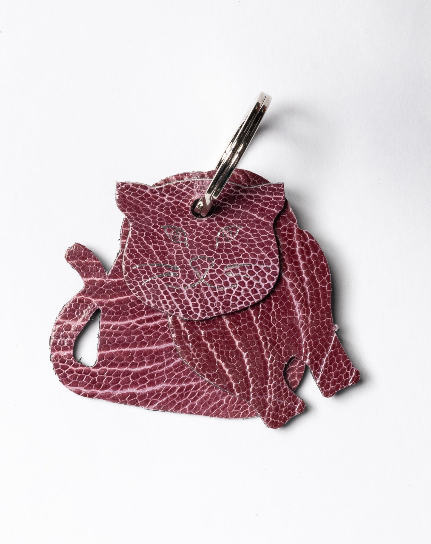 Winklmayr Cat Leather Keyring