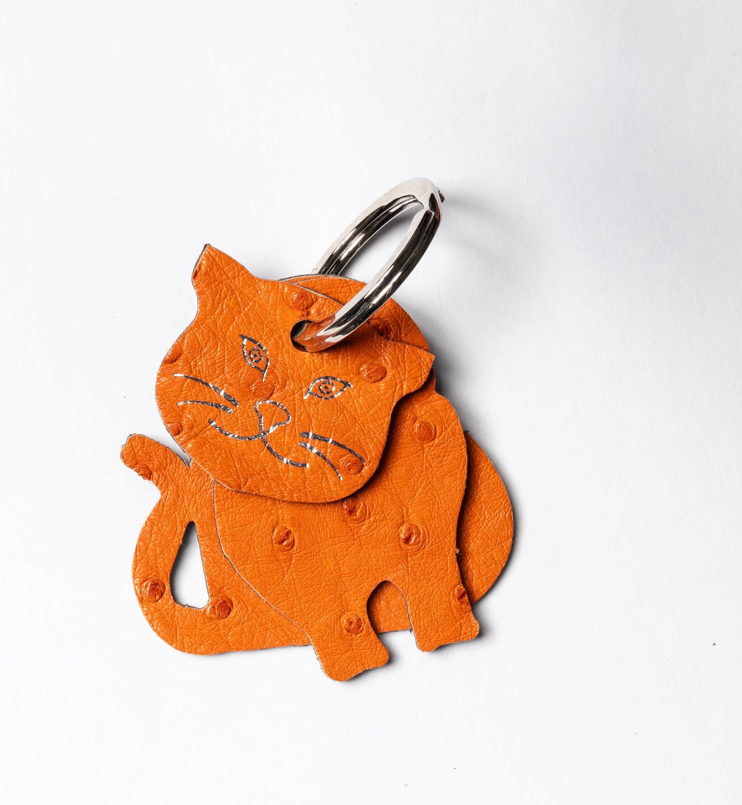 Winklmayr Cat Leather Keyring