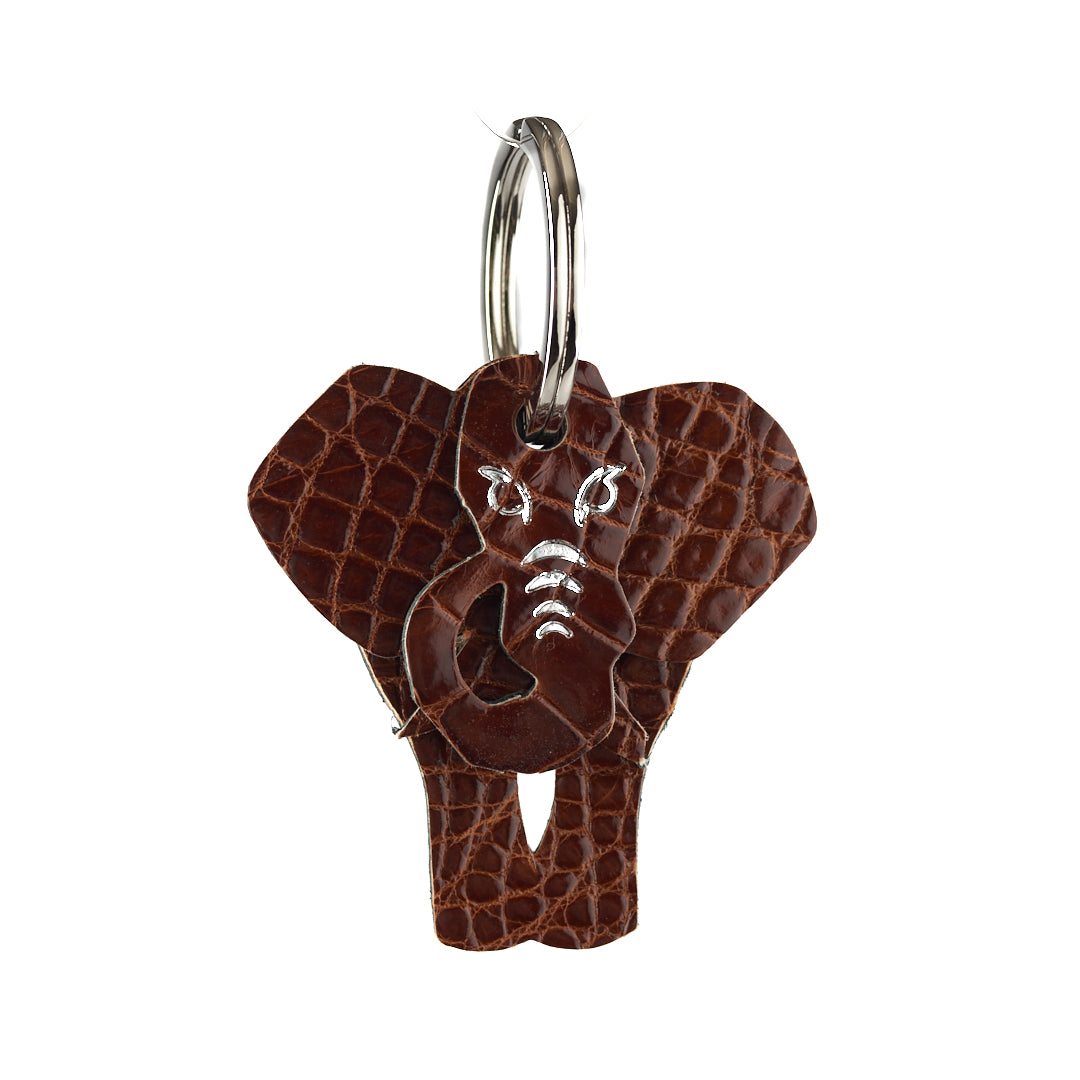 Winklmayr Elephant Leather Keyring
