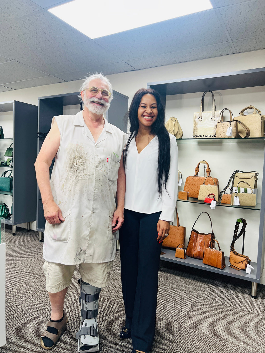 A Memorable Visit: Humile Mashatile at Leathercraft Winklmayr