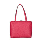 Lilibet — Pink African Ostrich Leather Tote Bag
