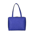 Lilibet — Blue African Ostrich Leather Tote Bag
