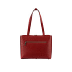 Lilibet — Red African Ostrich Leather Tote Bag