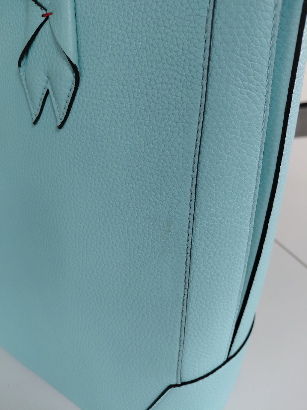 Liliana - Light blue Leather Shoulder Bag
