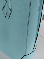 Liliana - Light blue Leather Shoulder Bag
