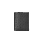 Atlanta — Black African Ostrich Quill Leather Purse