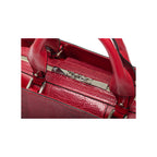 Lexington — Red African Ostrich Leather Business Bag