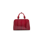 Lexington — Red African Ostrich Leather Business Bag