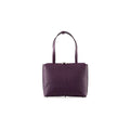 Lilibet — Purple African Ostrich Leather Tote Bag