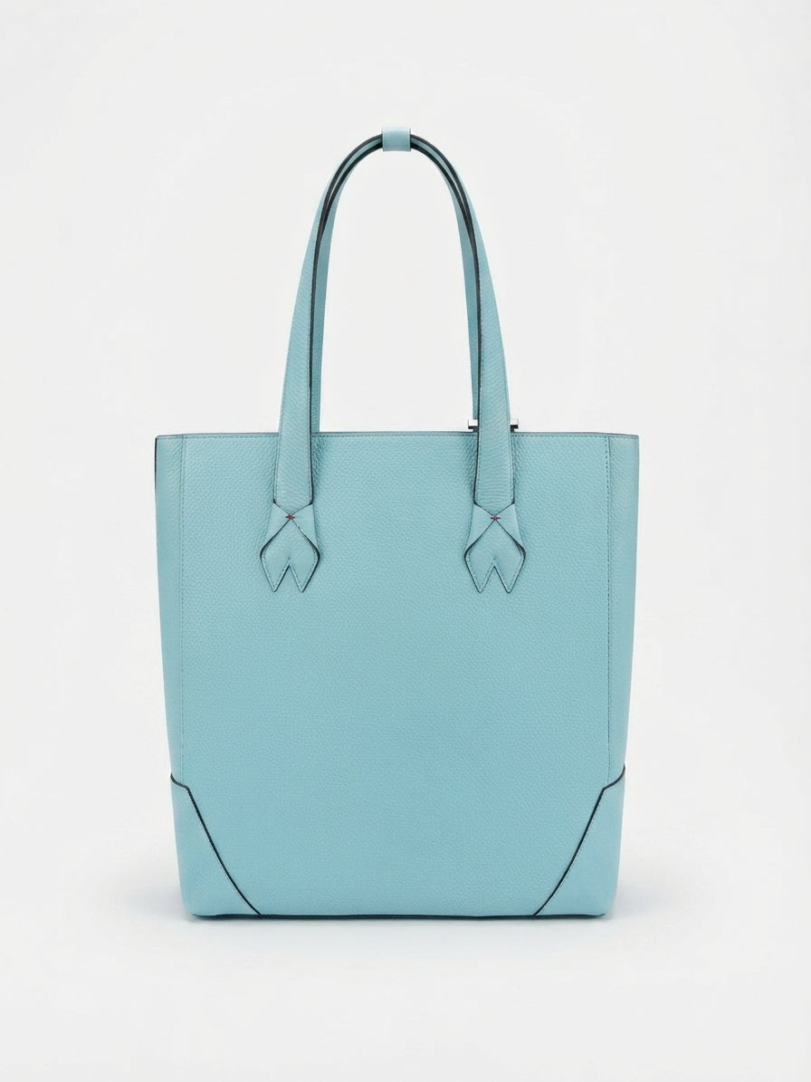 Liliana - Light blue Leather Shoulder Bag