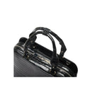 Lexington — Black Nile Crocodile Leather Business Bag