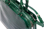 Lexington — Green Nile Crocodile Leather Business Bag