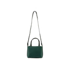 Lily — Green African Ostrich Leather Shoulder Bag