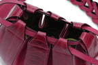 Lyra - African Ostrich Leather Crossbody Bag