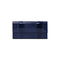 Mississippi - Blue Ostrich Leather Purse