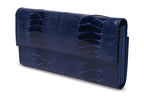Mississippi - Blue Ostrich Leather Purse