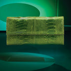 Mississippi - Green Ostrich Leather Purse