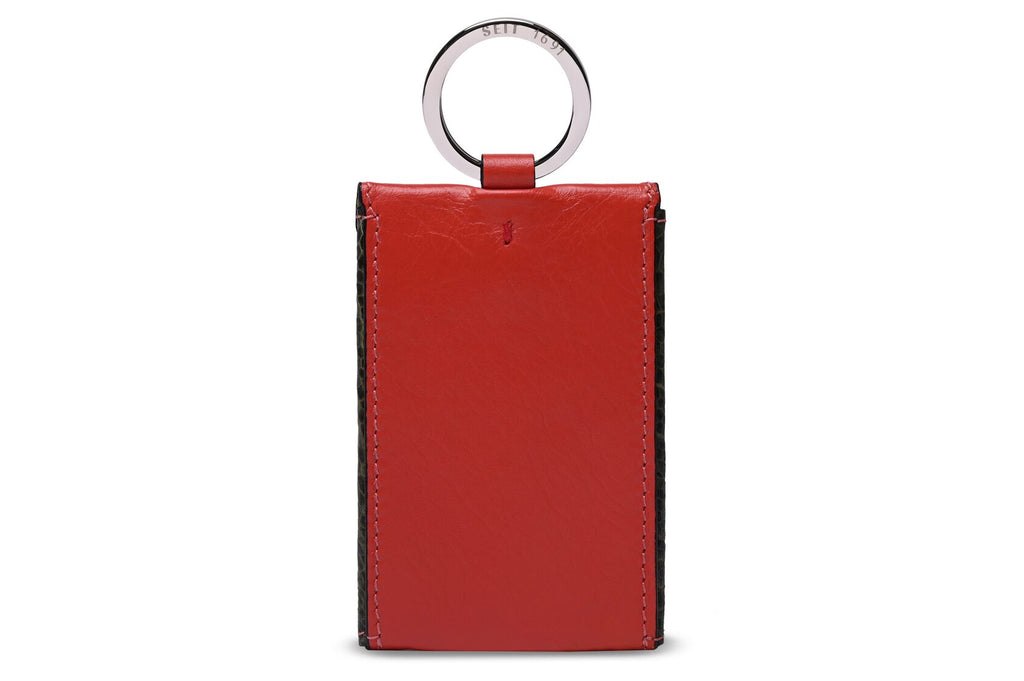 Utah - Leather Keyring Wallet
