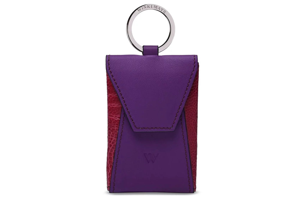 Utah - Leather Keyring Wallet