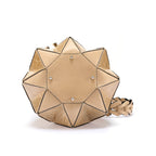 Venus — Beige African Ostrich Leather Bucket Bag