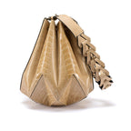 Venus — Beige African Ostrich Leather Bucket Bag