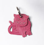 Winklmayr Cat - Exotic Leather Keyring