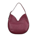 Cassey — Red African Ostrich Leather Shoulder Bag