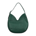 Cassey — Green African Ostrich Leather Shoulder Bag
