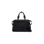 Lexington — Black African Ostrich Quill Leather Business Bag